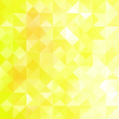 Yellow Grid Mosaic Background, Creative Design Templates