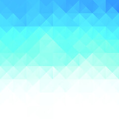 Obraz premium Blue Grid Mosaic Background, Creative Design Templates