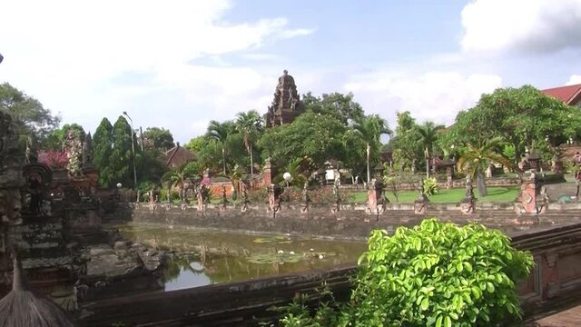 Kertha Gosa Pavilion (the Hall of Justice) in Bali, Indonesia.