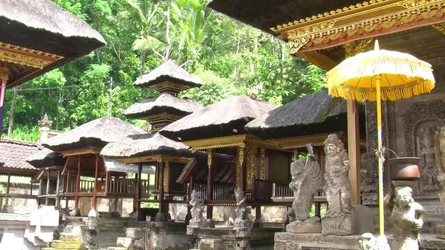 Sanctum of Pura Kehen temple, dedicated to the main god and patron of the temple.