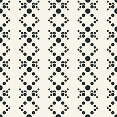 Seamless pattern. Modern stylish texture. Repeating circles.