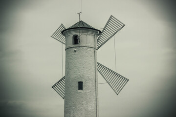 Wiatrak w Świnoujściu. © Magdalena