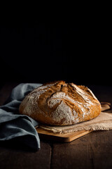 Homemade rustic bread