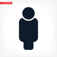 man laptop vector icon. lorem ipsum 10 EPS Design