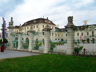 Fototapeta na wymiar Schloss Ludwigsburg Gate