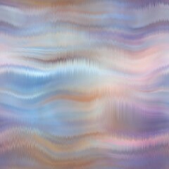 Seamless abstract pattern. Vivid degrade blur ombre radiant surreal blurry saturated digital wavy ocean water seamless repeat raster jpg swatch. Soft gentle subtle fuzzy soft out of focus blobs.