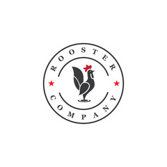 Rooster Logo Template