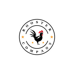 Rooster Logo Template
