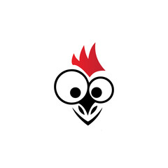 Rooster Logo Template
