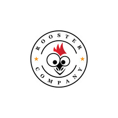 Rooster Logo Template