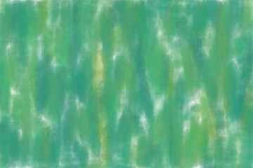 Green and yellow lines watercolor with low coverage background, digitally created.