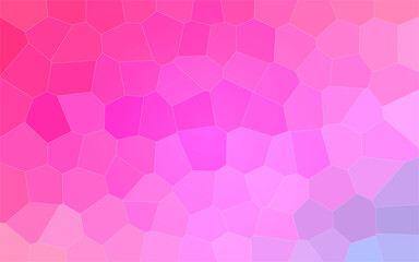Fototapeta na wymiar Abstract illustration of red purple and blue colorful Big Hexagon background, digitally generated.