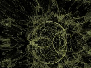 Imaginatory fractal background Image