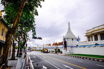 street in the city of bangkok