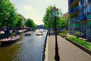 canal in amsterdam