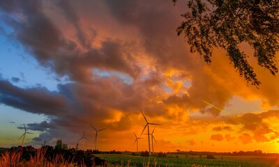 Zachód słońca © Piotr