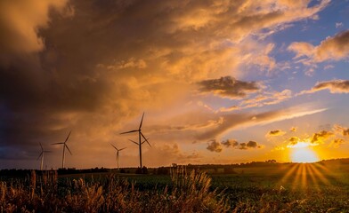 Zachód słońca © Piotr