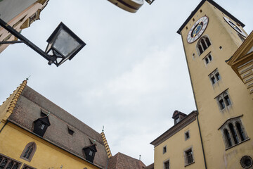 Fototapeta na wymiar Rathausturm, Regensburg 