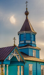 orthodox church in narew, east poland