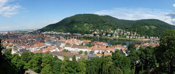 Naklejka premium travel in Germany Heidelberg