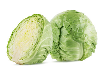 Fototapeta premium Cabbage isolated on white background