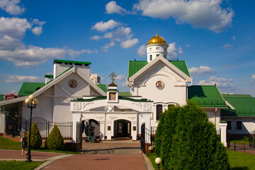 Fototapeta na wymiar Building of Minsk Theological Academy in Minsk downtown