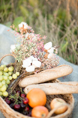 A close up of food