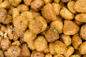Cat food macro.