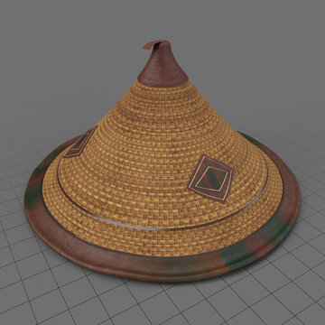 Fulani straw hat