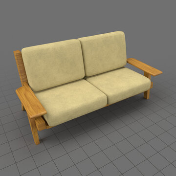 Two seater sofa