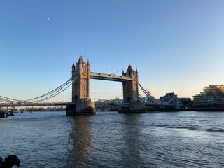 Fototapeta na wymiar Tower Bridge, London, UK, during daylight.
