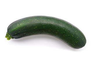 Zucchini isolated on white background