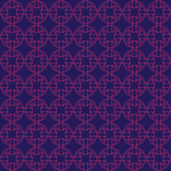 Modern background pattern. Seamless geometric pattern. Dark blue and pink colors. Ideal for fabrics, covers, patterns, posters, wallpapers. Vector image background