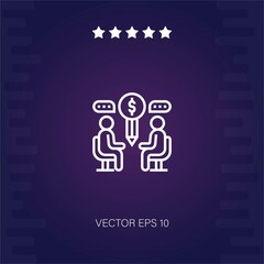supplier vector icon modern illustration