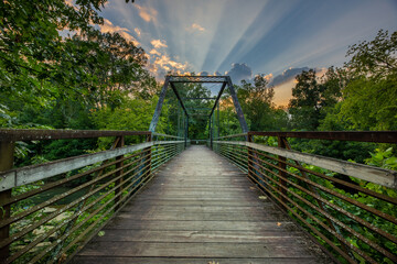 bridge over the river