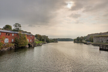 Obraz premium Finland. Helsinki. The territory of the fortress Sveaborg in Helsinki. September 16, 2018