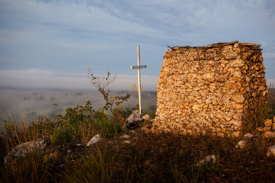 Stone Chapel At Hill - Nobres - Mato Grosso - Brazil