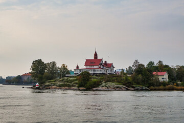 Obraz premium Finland. Helsinki. Nature in Helsinki. September 16, 2018
