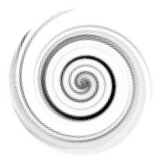 Fototapeta na wymiar Design whirlwind abstract monochrome swirl vector creative template, card, symbol, logo design 