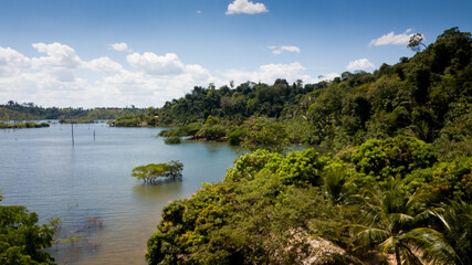 Fototapeta na wymiar Island in the Tocantins River