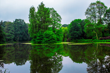 lake in the park