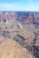 Fototapeta na wymiar Amazing landscape view of Grand Canyon National Park, Arizona, America, USA.