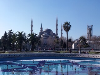 Blue Mosque in Istambul, Turkey