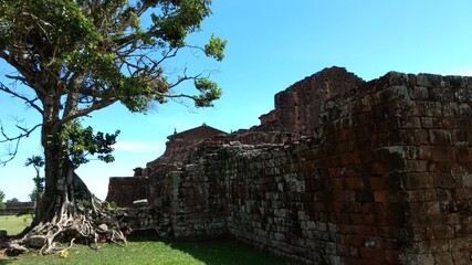 Fototapeta na wymiar historical site Sao Miguel das Missoes