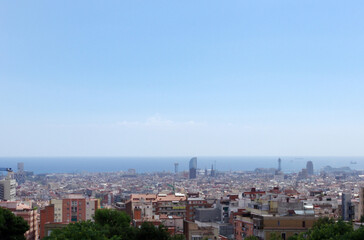 バルセロナの街並み