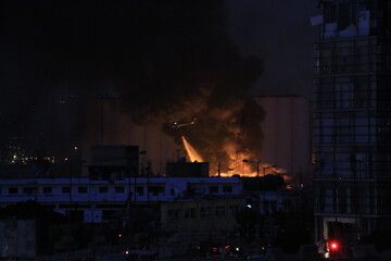 Beirut destruction after the tragic explosion happened in Port of Beirut on August 4, 2020: Beirut...