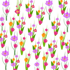 Obraz na płótnie Canvas Background flower floral pattern