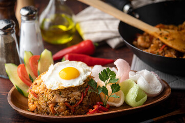 pan fried nasi goreng image