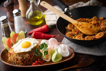 pan fried nasi goreng image