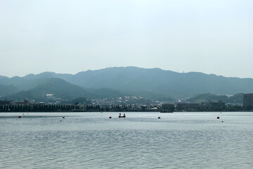 Obraz premium 琵琶湖の景色